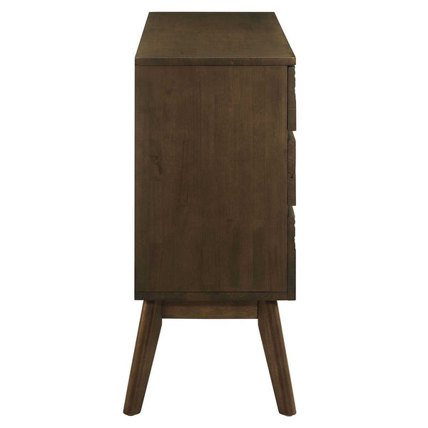 Modway Everly Wood Dresser Walnut | Dressers | Modishstore-3