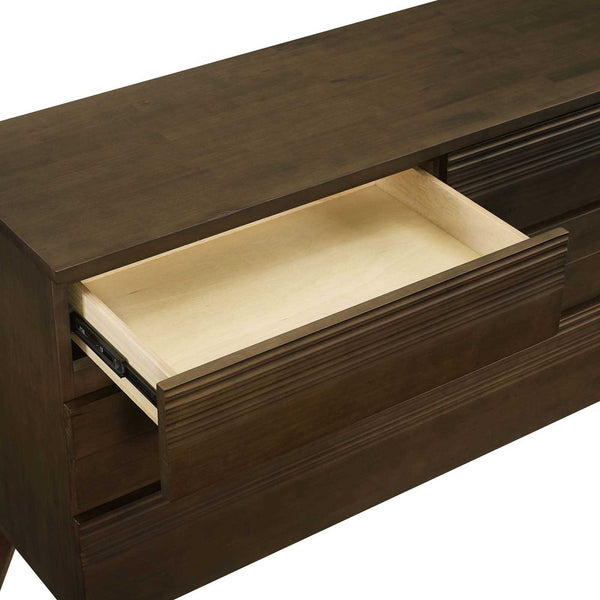 Modway Everly Wood Dresser Walnut | Dressers | Modishstore-5