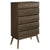 Modway Everly Wood Chest Walnut | Drawers | Modishstore