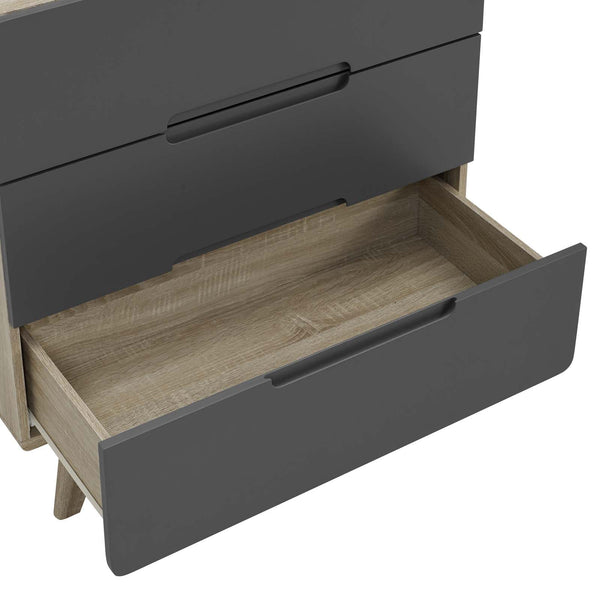 Modway Origin Three-Drawer Chest or Stand Natural Gray | Drawers | Modishstore-6
