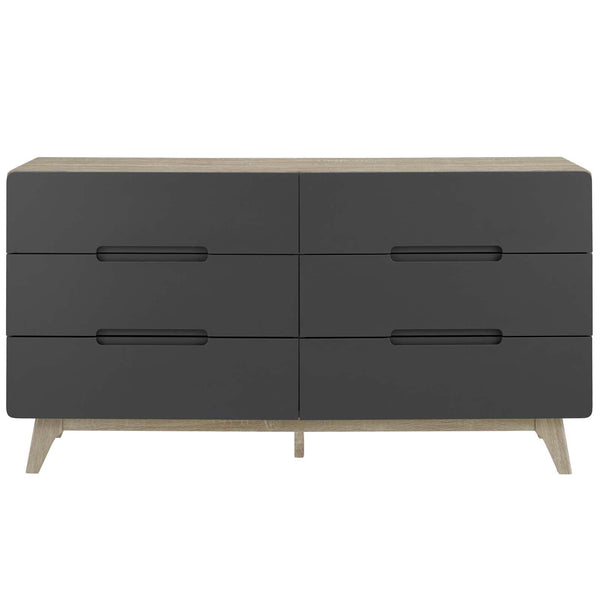Modway Origin Six-Drawer Wood Dresser or Display Stand | Drawers | Modishstore-4