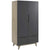 Modway Origin Wood Wardrobe Cabinet Natural Gray | Armoires & Wardrobes | Modishstore-2