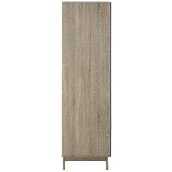 Modway Origin Wood Wardrobe Cabinet Natural Gray | Armoires & Wardrobes | Modishstore-3