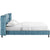Modway Makenna Queen Upholstered Velvet Platform Bed | Beds | Modishstore-10