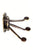 Vagabond Vintage Antique Brass 3 Hook | Modishstore | Hooks & Racks-2