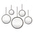 Maison Noir Pendulum Mirrors by Napa Home and Garden | Mirrors | HC144 | Modishstore