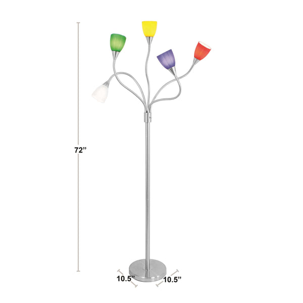 LumiSource Medusa Floor Lamp-12