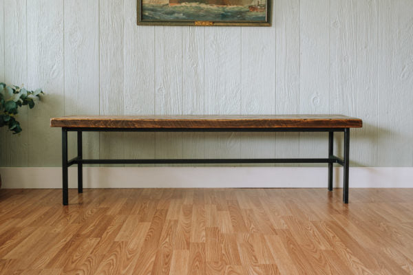 Napa East Industrial Farm Metal Dining Bench