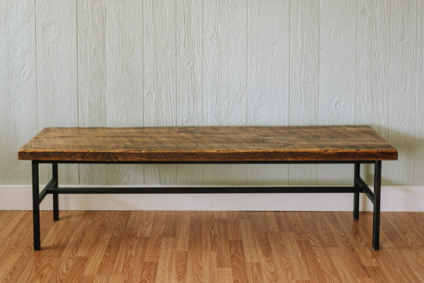 Napa East Industrial Farm Metal Dining Bench