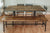 Napa East Industrial Farm Metal Dining Bench