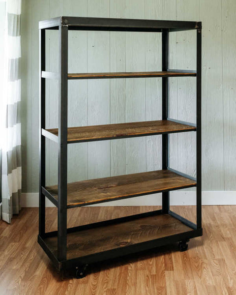 Napa East Tall Cart - Bookcase/Entertainment Center