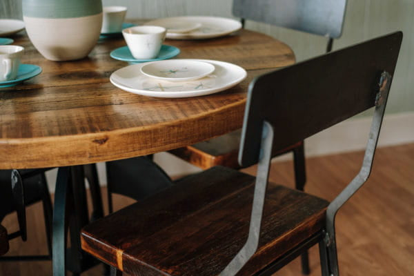 Napa East Industrial Crank Pub Table