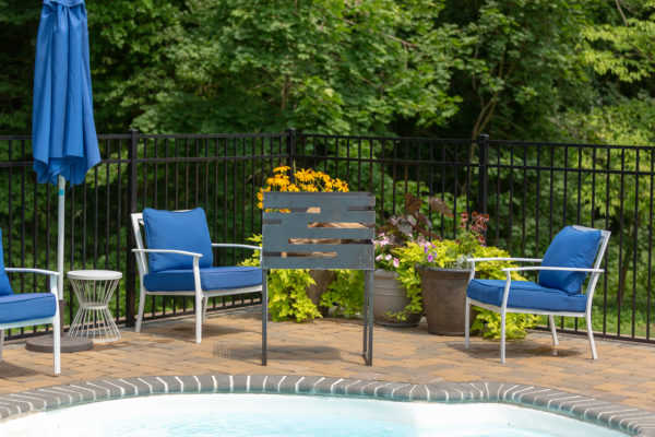 Napa East Modern Flame Fire Pit