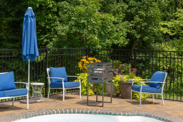 Napa East Modern Flame Fire Pit