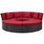 Modway Convene Circular Outdoor Patio Daybed Set | Outdoor Patio Daybed | Modishstore-7