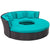 Modway Convene Circular Outdoor Patio Daybed Set | Outdoor Patio Daybed | Modishstore-10