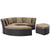 Modway Convene Circular Outdoor Patio Daybed Set | Outdoor Patio Daybed | Modishstore-14