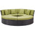 Modway Convene Circular Outdoor Patio Daybed Set | Outdoor Patio Daybed | Modishstore-2