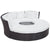 Modway Convene Circular Outdoor Patio Daybed Set | Outdoor Patio Daybed | Modishstore-12
