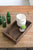 Kalalou Antique Teak Wood Tray - Set Of 2-2