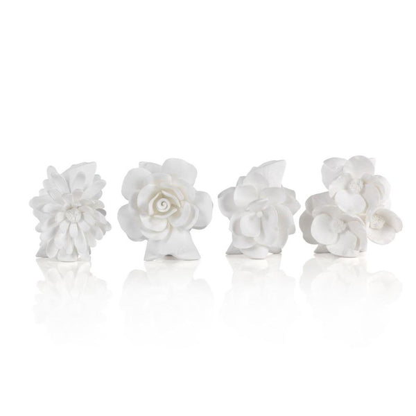 Zodax 4-Piece Cameo Porcelain Vase Set | Vases | Modishstore-2