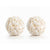 Zodax Boracay Shell Decorative Balls - Set of 2 | Home Accents | Modishstore