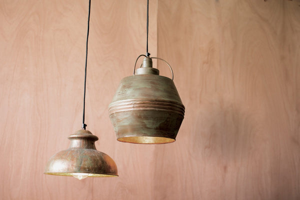 Kalalou Antique Rustic Pendant-2