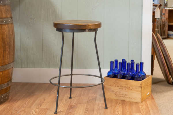 Napa East Metal and Wood Factory Stools