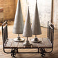 Kalalou Set Of 3 Giant Galvanized Topiaries With Brass Detail-2