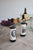 Kalalou Galvanized Double Bottle Serving Topper - Set of 2 | Modishstore | Wine & Bar Accessories