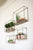 Kalalou Metal Shelves - Set Of 4 | Modishstore | Wall Shelf