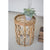 Kalalou Cane Stool | Modishstore | Outdoor Stools & Benches