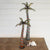 Kalalou Recycled Iron Palm Tree - Set Of 2 | Modishstore | Holiday