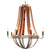 Napa East Wine Barrel Chandelier |Chandeliers | modishstore | 1032