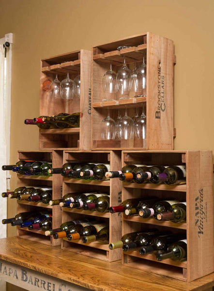 Napa East Wine Crate 12 Bottle Wine Rack-3