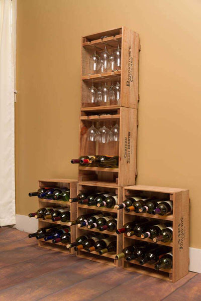 Napa East Wine Crate 12 Bottle Wine Rack-7