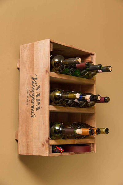 Napa East Wine Crate 12 Bottle Wine Rack
