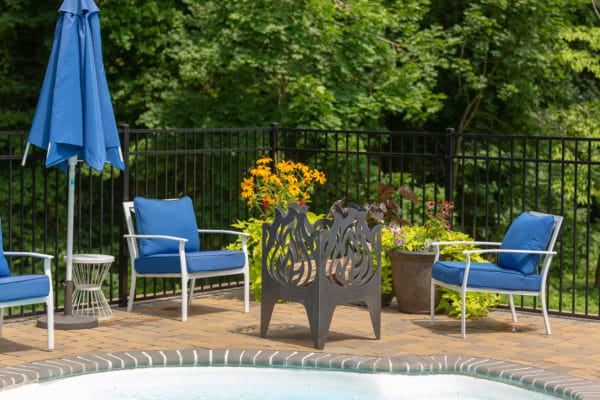 Napa East Night's Flame Fire Pit