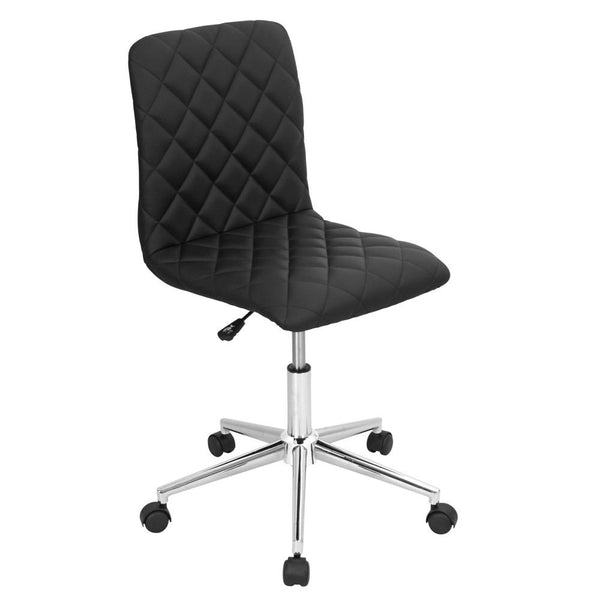 LumiSource Caviar Height Adjustable Office Chair with Swivel | Modishstore | Office Chairs