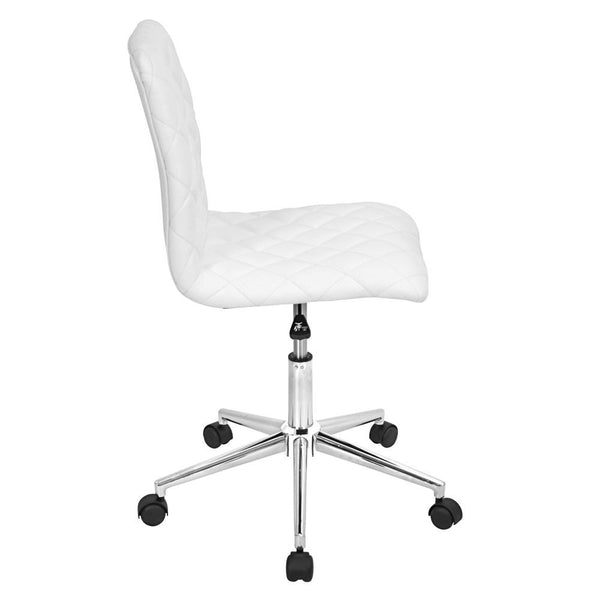 LumiSource Caviar Height Adjustable Office Chair with Swivel-9