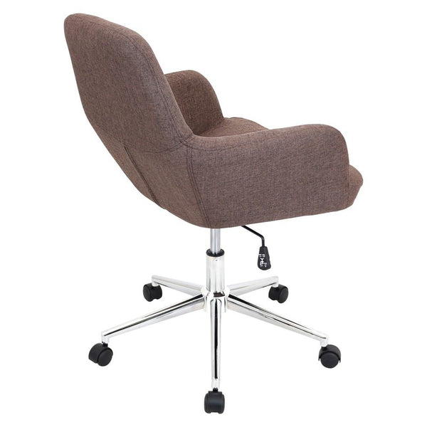 LumiSource Degree Office Chair Brown-3