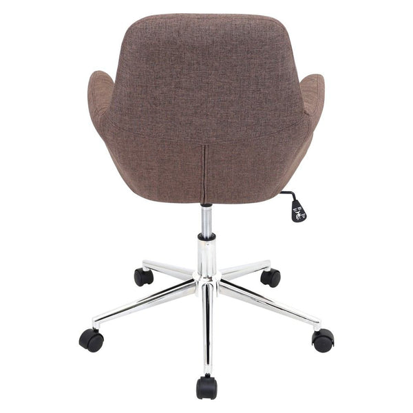 LumiSource Degree Office Chair Brown-4