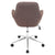 LumiSource Degree Office Chair Brown-4