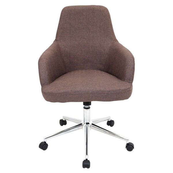 LumiSource Degree Office Chair Brown-5