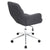 LumiSource Degree Height Adjustable Office Chair with Swivel-5