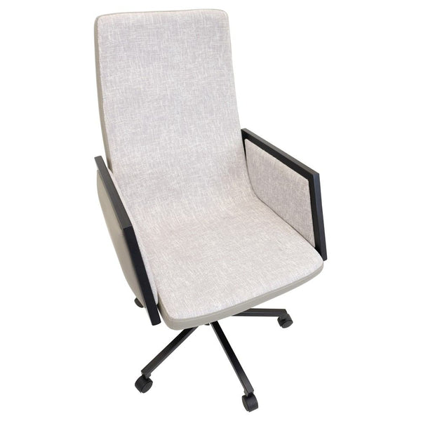 LumiSource Governor Height Adjustable Office Chair with Swivel-8