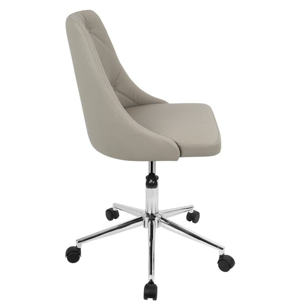 LumiSource Marche Height Adjustable Office Chair with Swivel-20