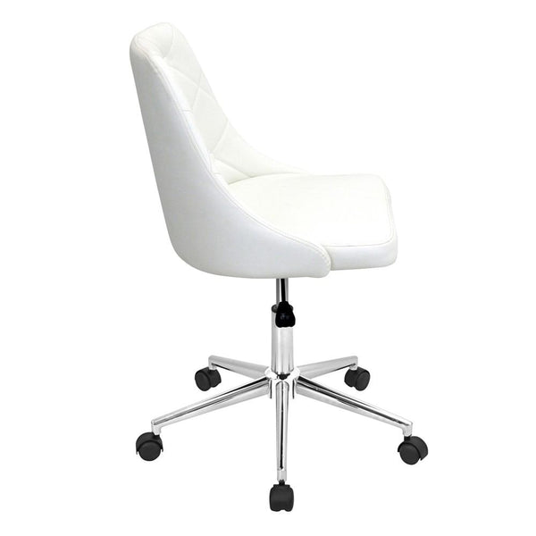 LumiSource Marche Height Adjustable Office Chair with Swivel-16