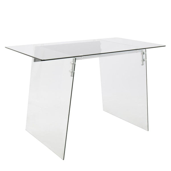 LumiSource Glacier Office Desk | Modishstore | Desks
