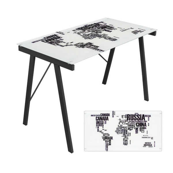LumiSource Graphic Top Exponent Desk | Modishstore | Desks